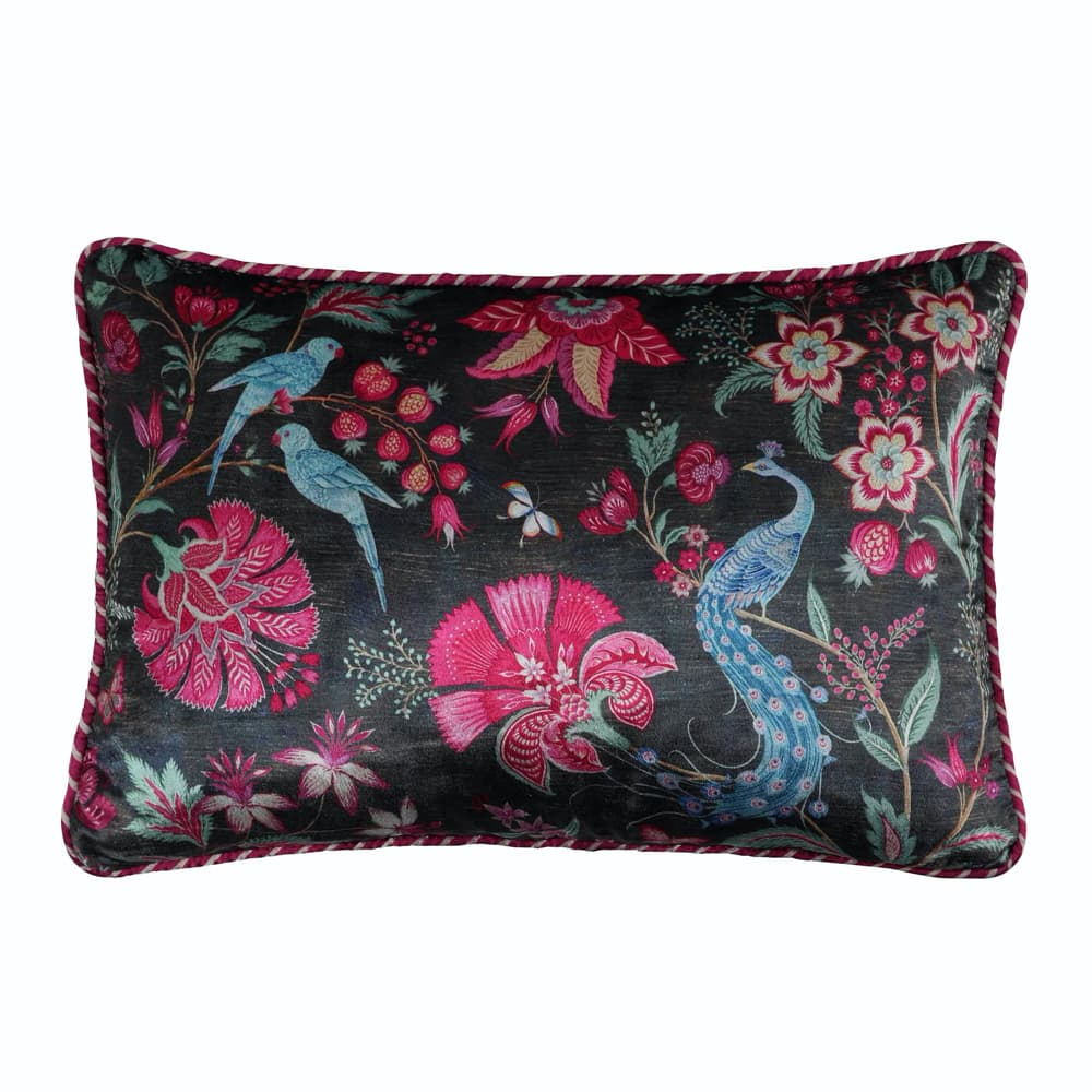 Kanha Cushion Cover - Charcoal slim