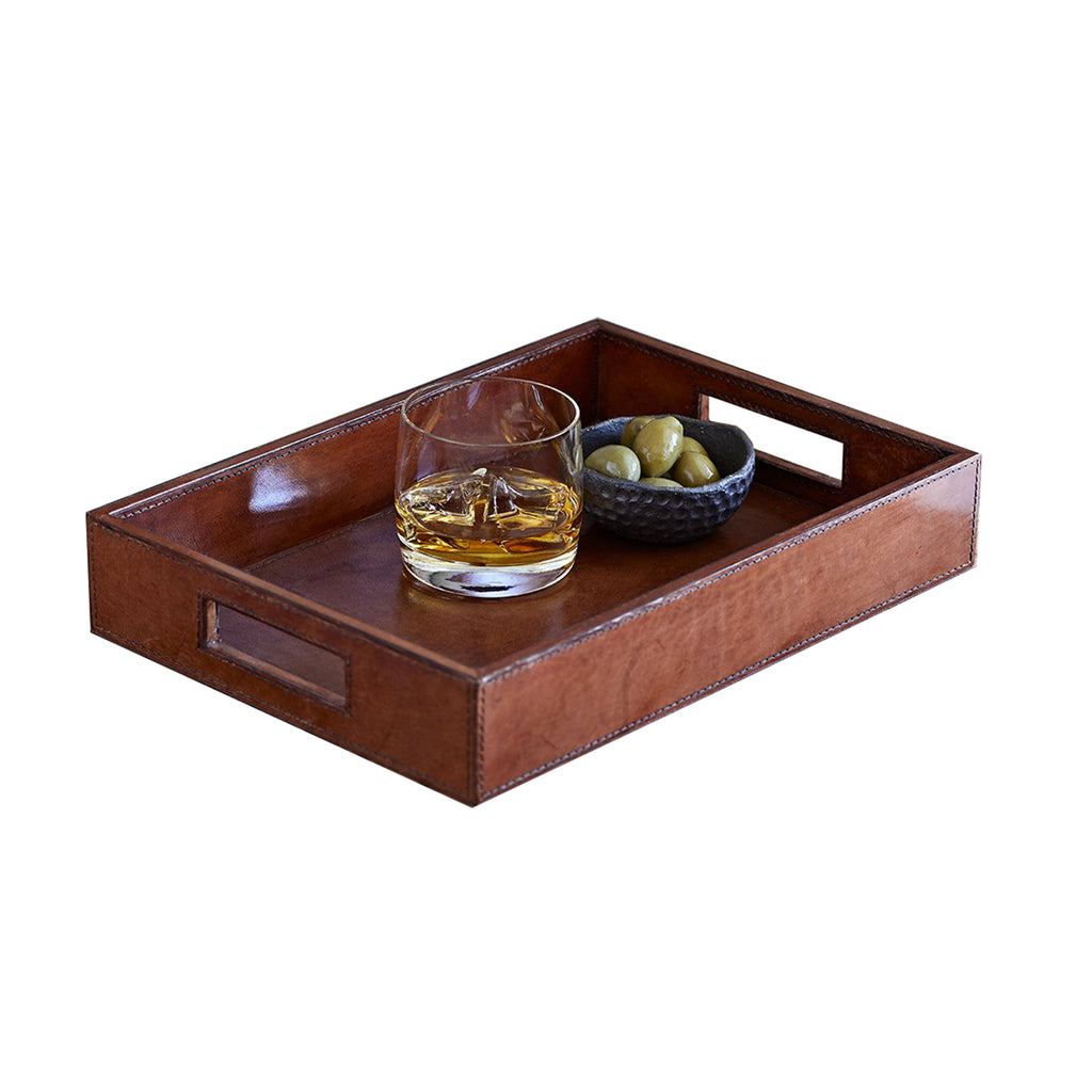 Leather Coffee Tray