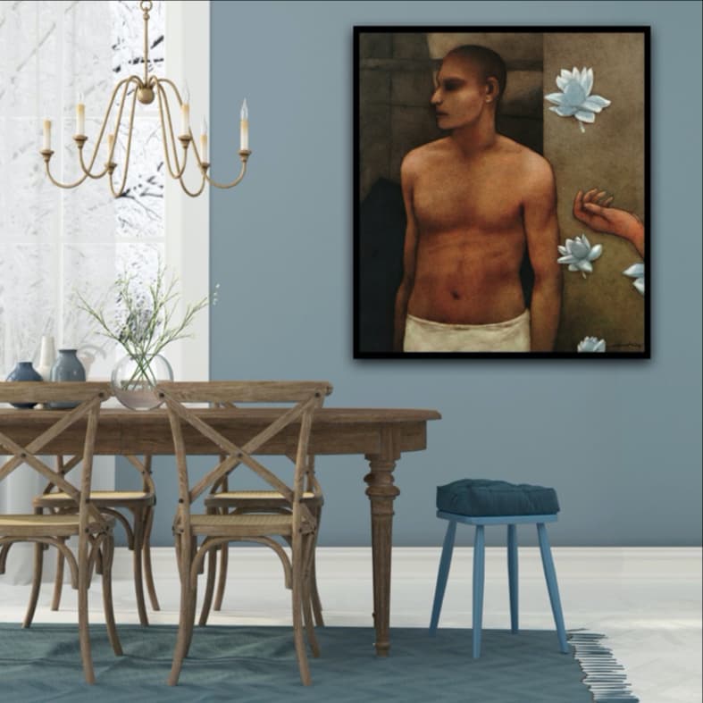 Man by Chandra Bhattacharjee