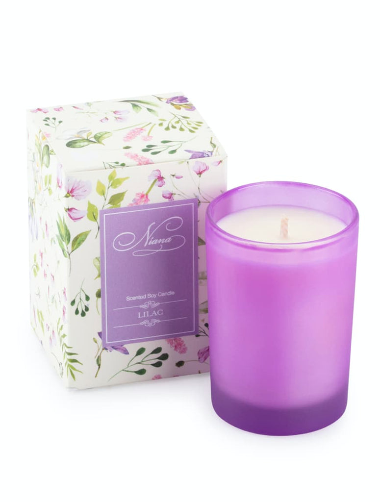 Lilac Candle