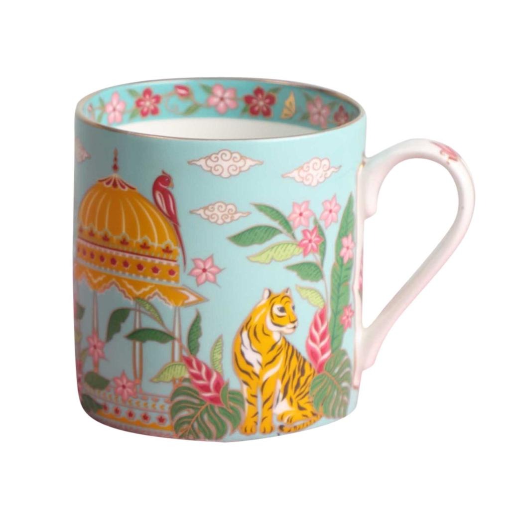 Kanha Elephant & Tiger Mugs