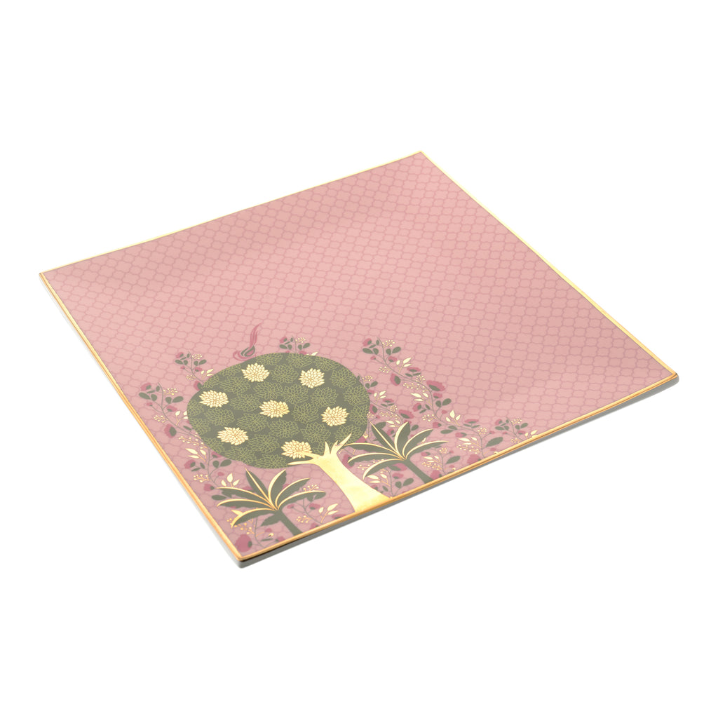 Pichwai Square Platter Big