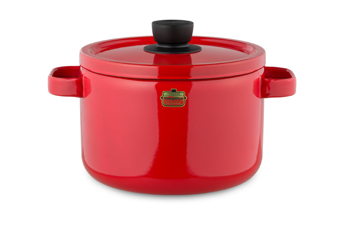 Casserole Deep With Lid - Tomato Red 5.6 Liters