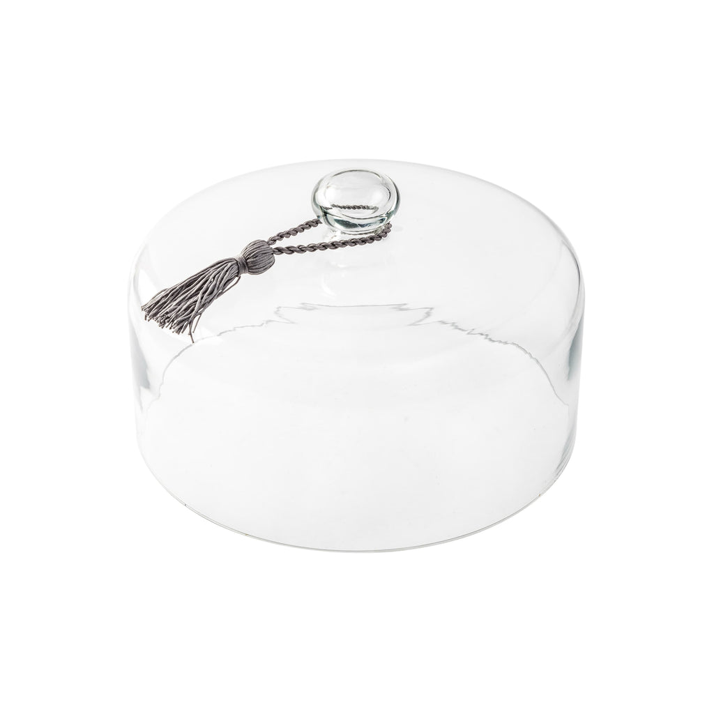 Cylindrical Glass Cloche 10.75""