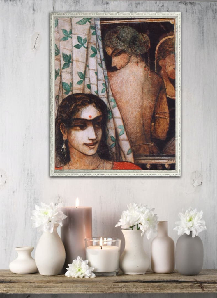 Two Women by Asit Sarkar