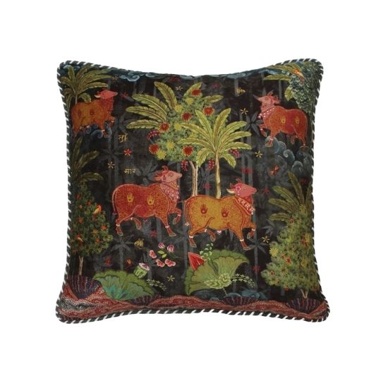 Anandi Cushion Cover - Umber