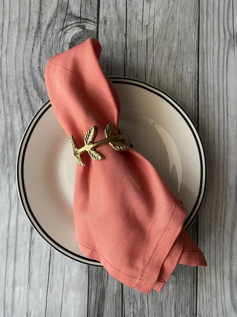Wreath Napkin Ring - Set Of 4