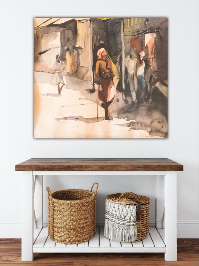 Walking by Lalit Kala Artist