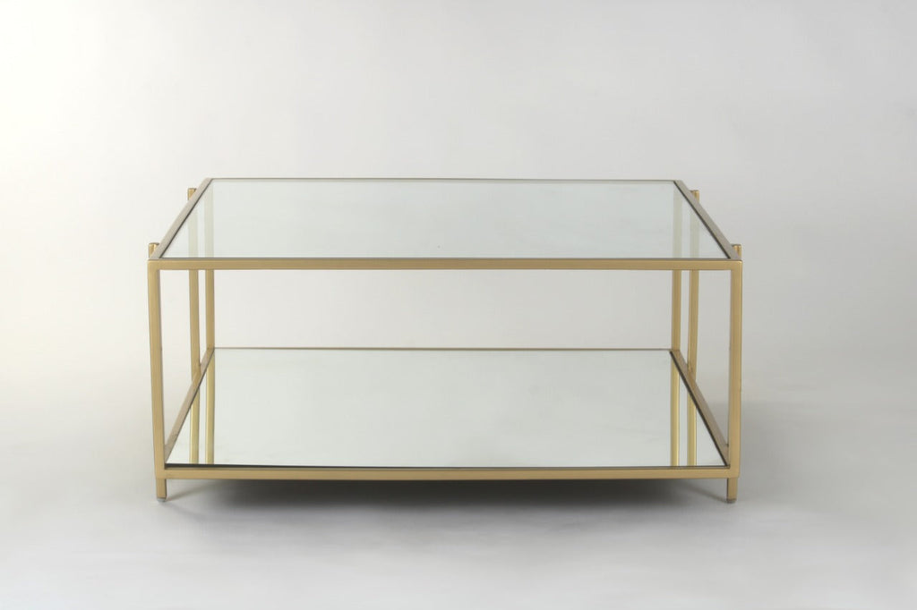 Clayton Golden Coffee Table - Claymint® - Online Modern Furniture Store India