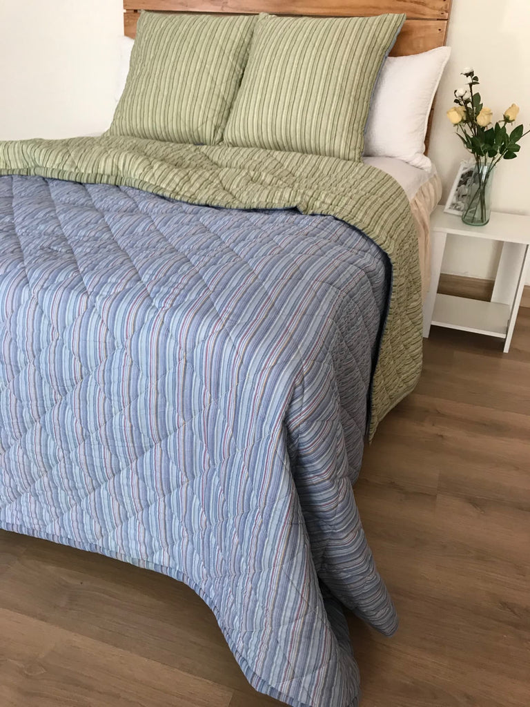 Reversible Yarn Dyed - Blue/Green