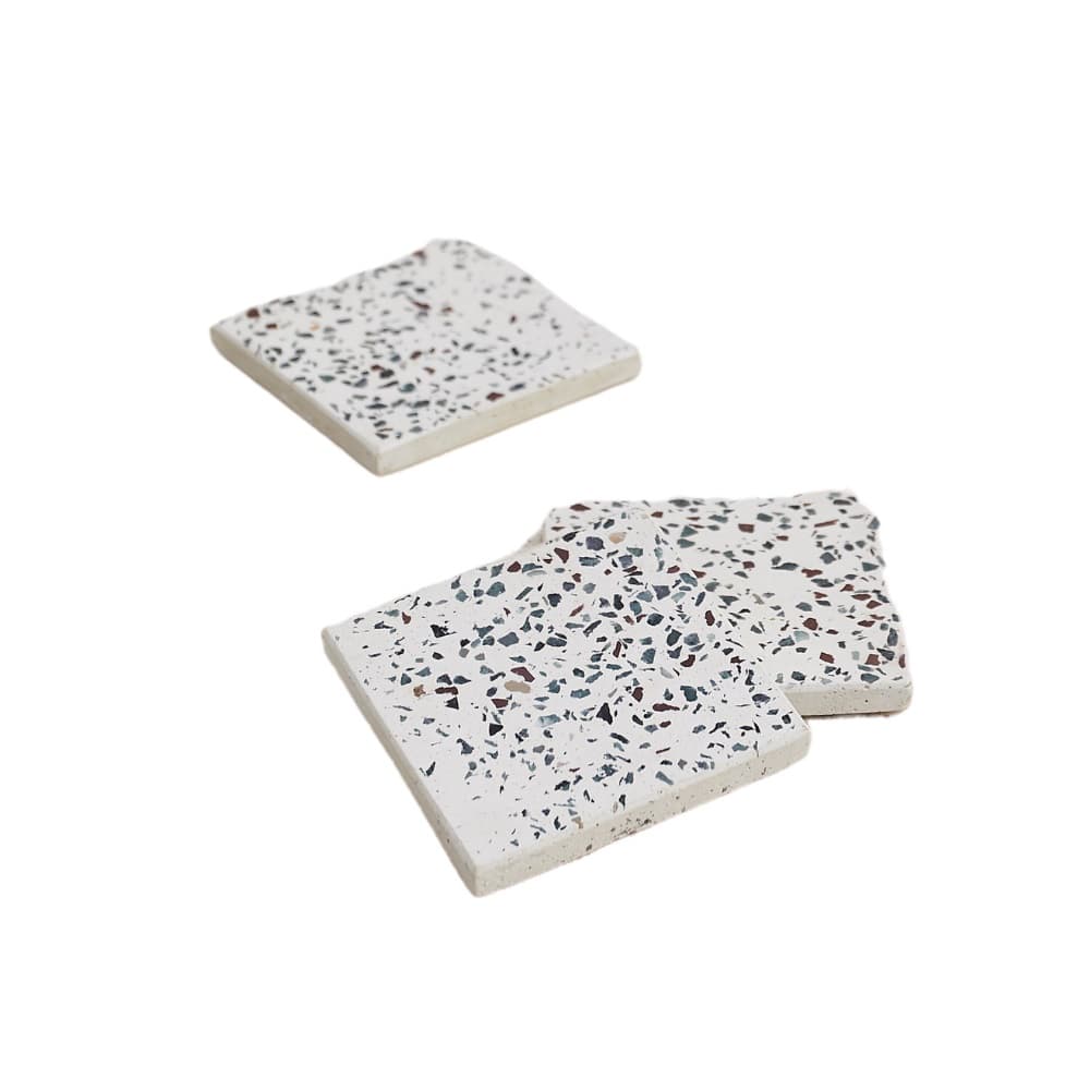 Zorro Coasters White (Set of 4)