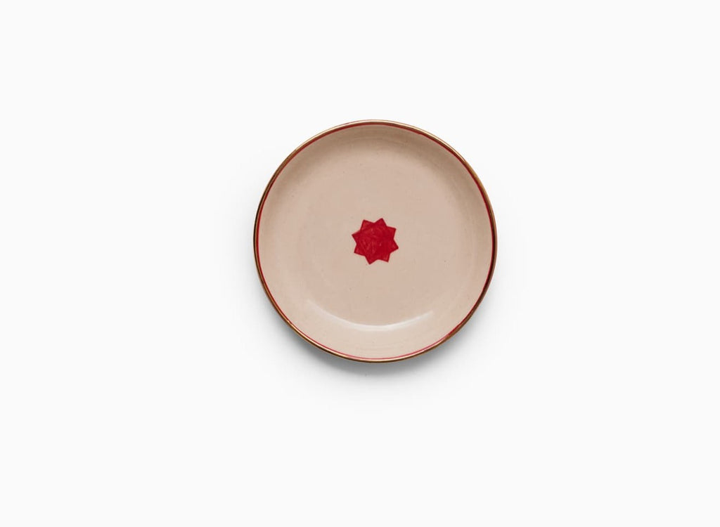 Sultana Petite Plate - Red