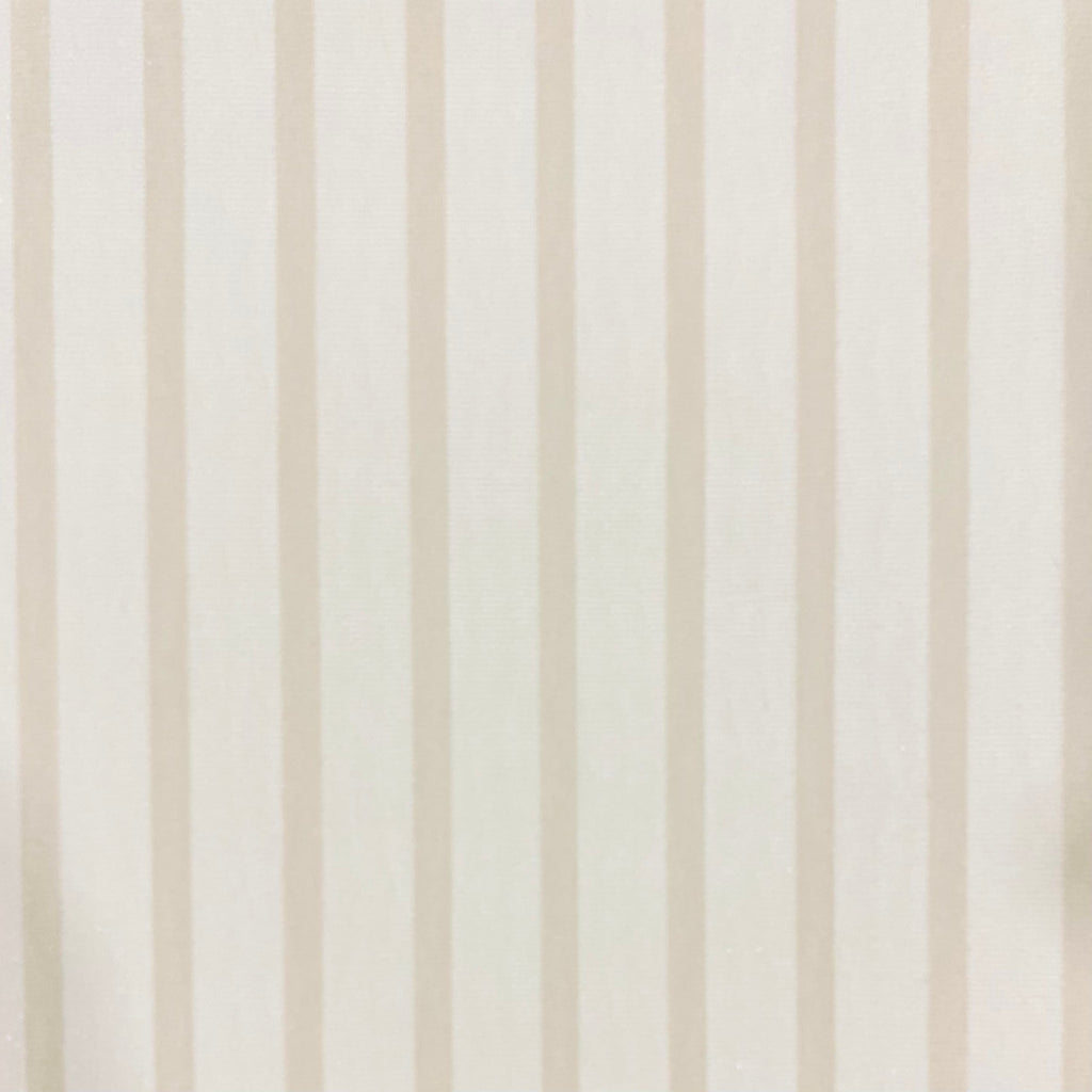 Simple Stripes - Light Brown Wallpaper
