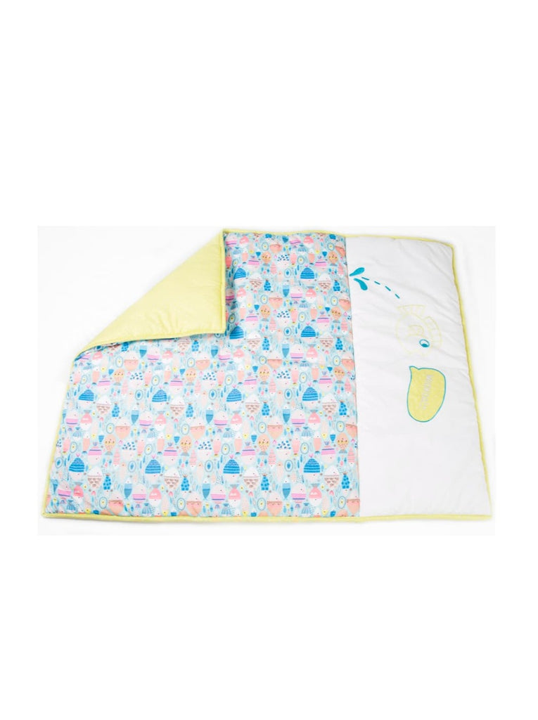 The Glowy Fishes 100% Cotton 1 Quilt