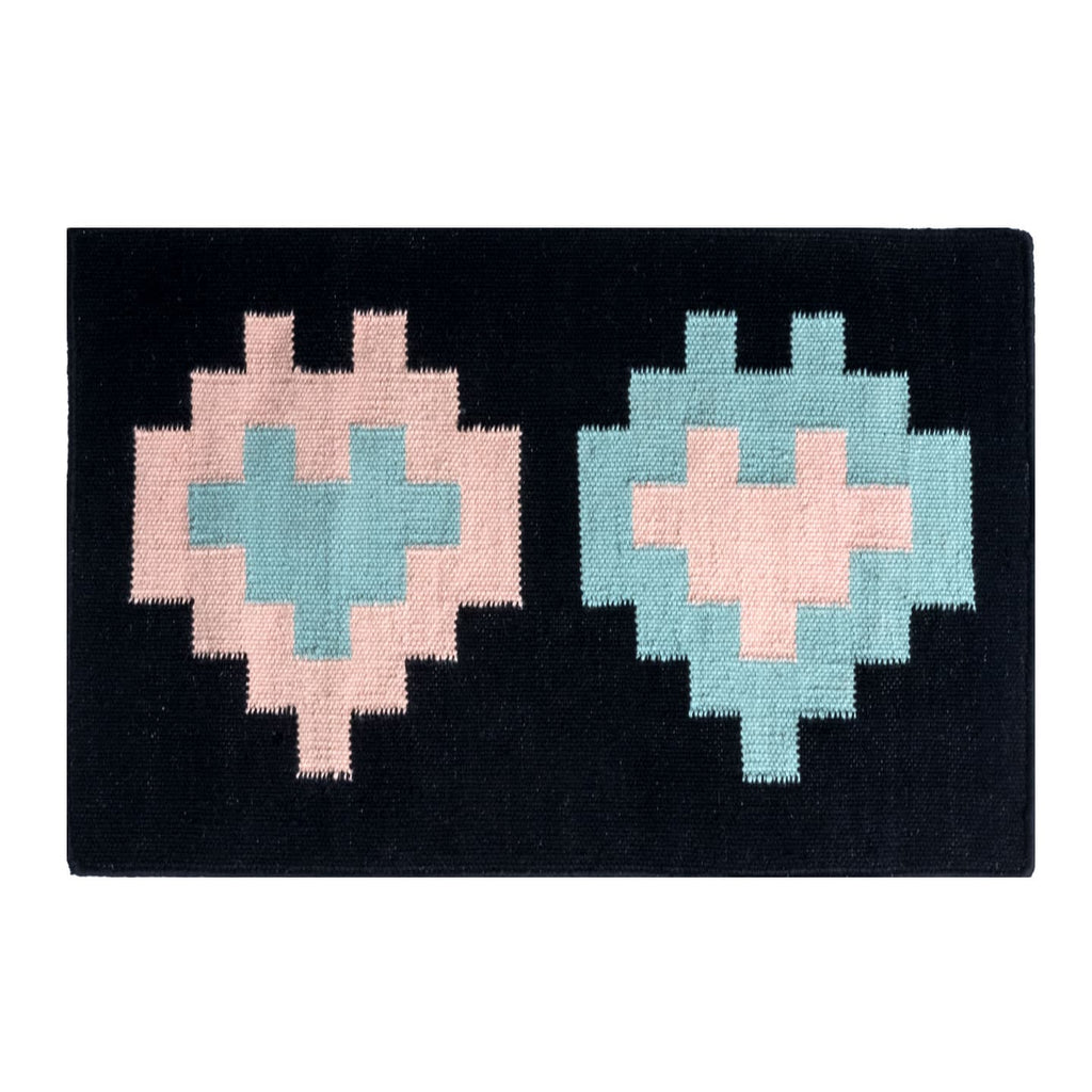 Two Pixels Hand-Woven Rug