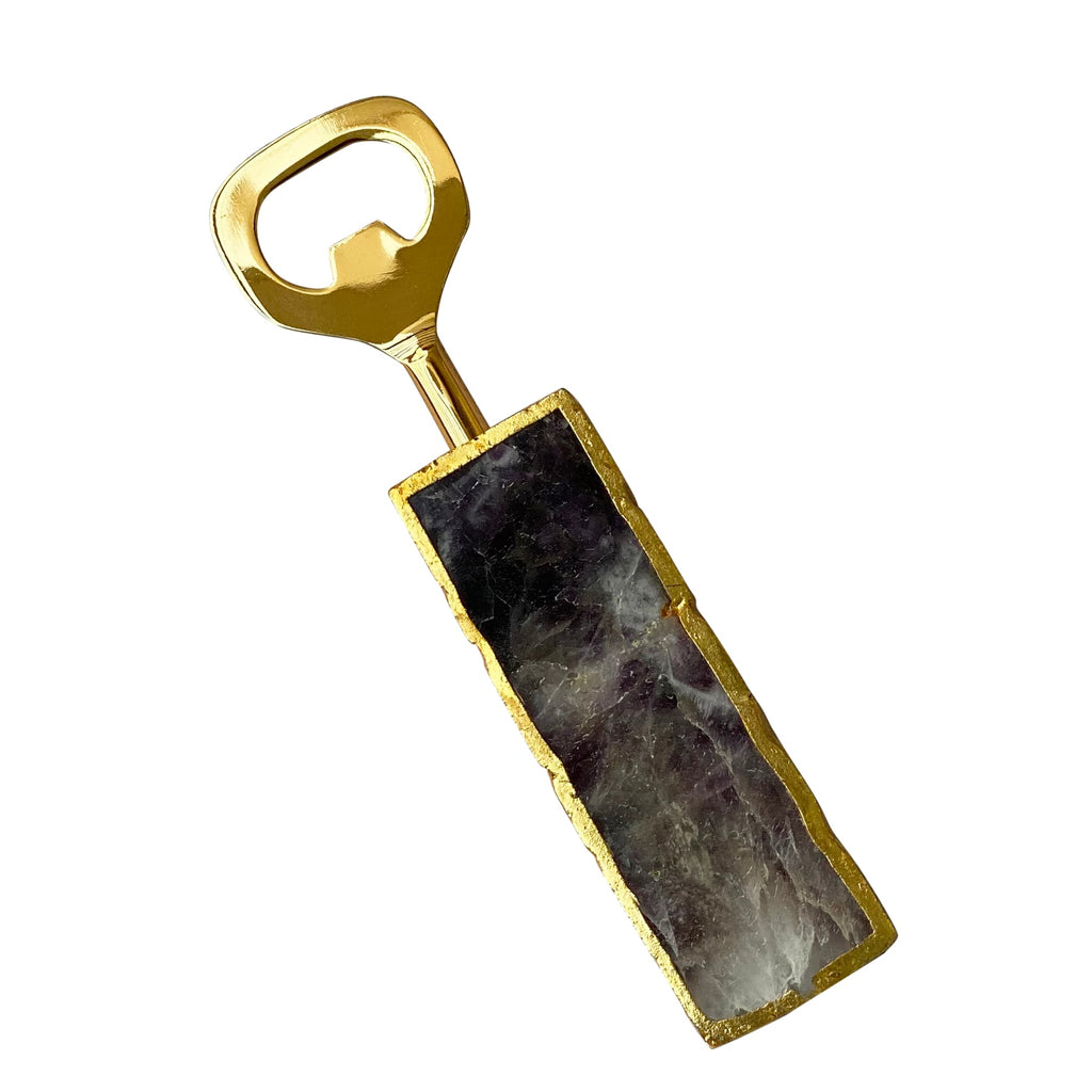Agate Bottle Opener Amethyst