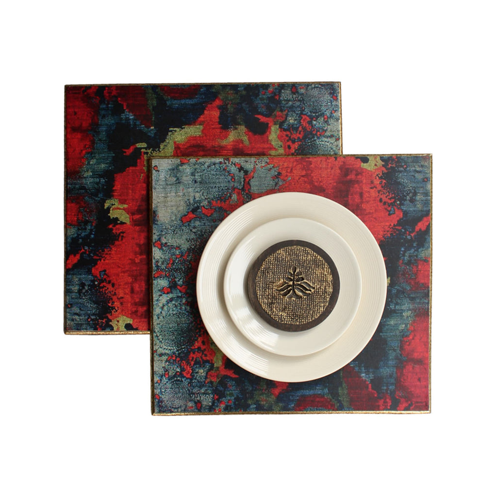 Gulal Table Placements (Set Of 2)