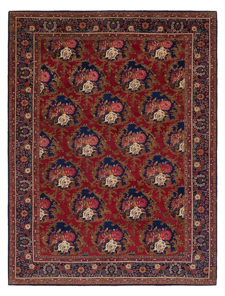 Multicolor Floral Hand Tufted Rug