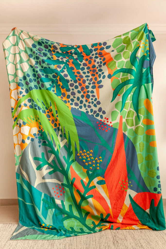 Spot The Leopard Bed Cover-Double