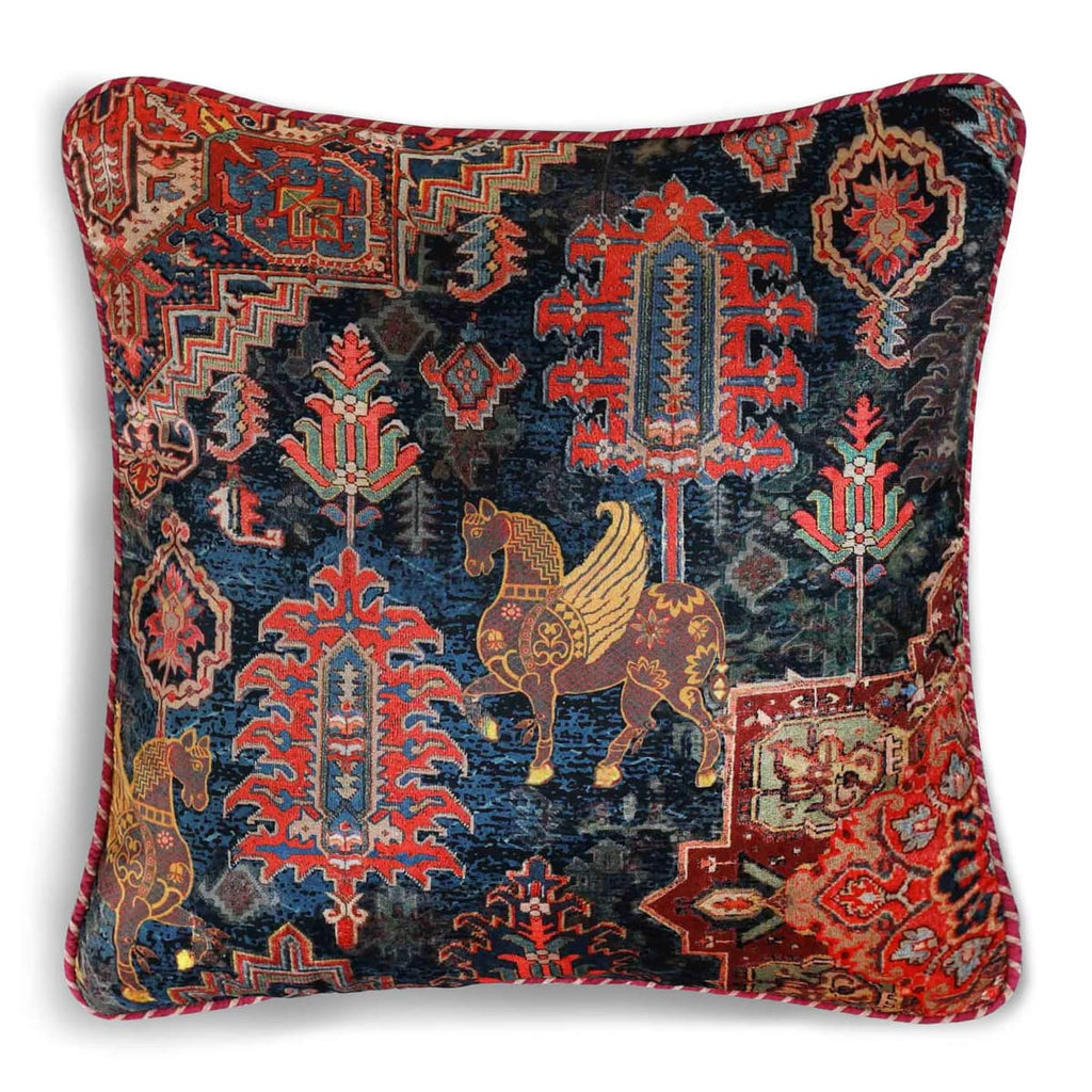Samarkand Cushion Cover - Midnight Blue