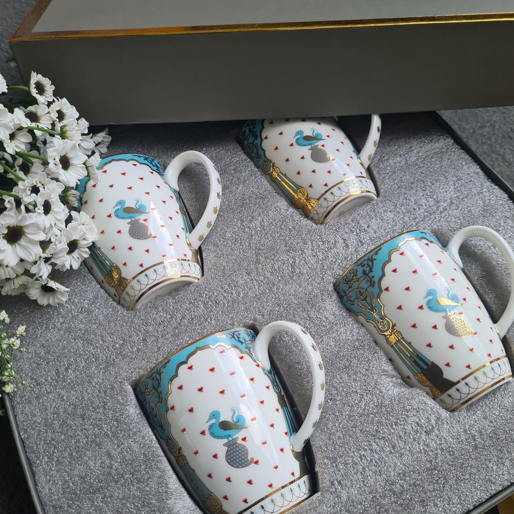Gift Set – Dasara Set Of 4 Coffee Mugs