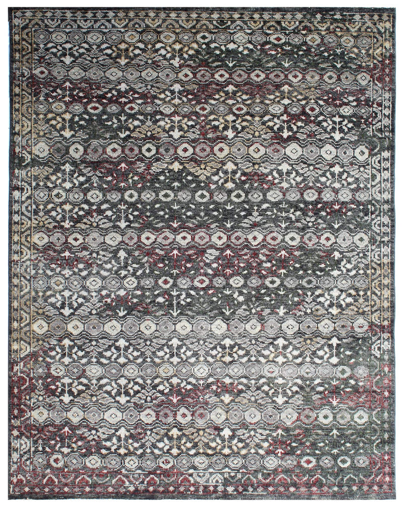 Charcoal Handknotted Persian Rug