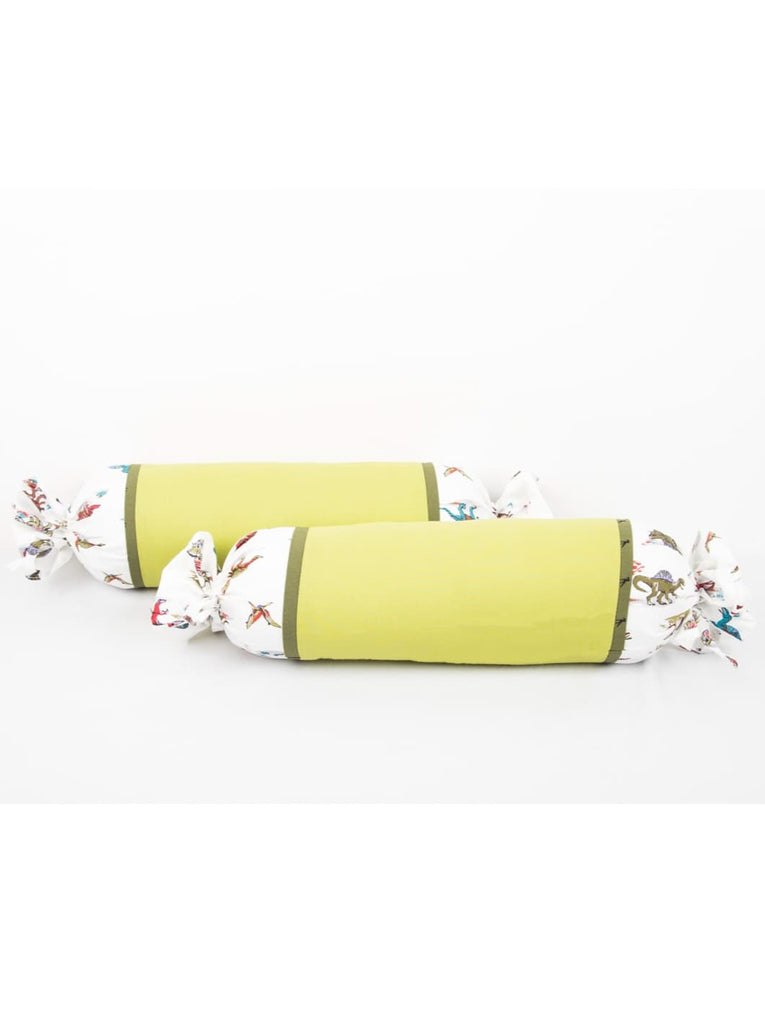 The Dino Kingdom 100% Cotton 2 Bolsters