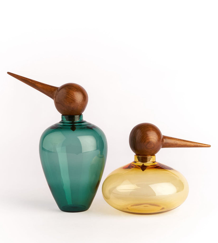 Chirp - Yellow And Teal - Set Of 2