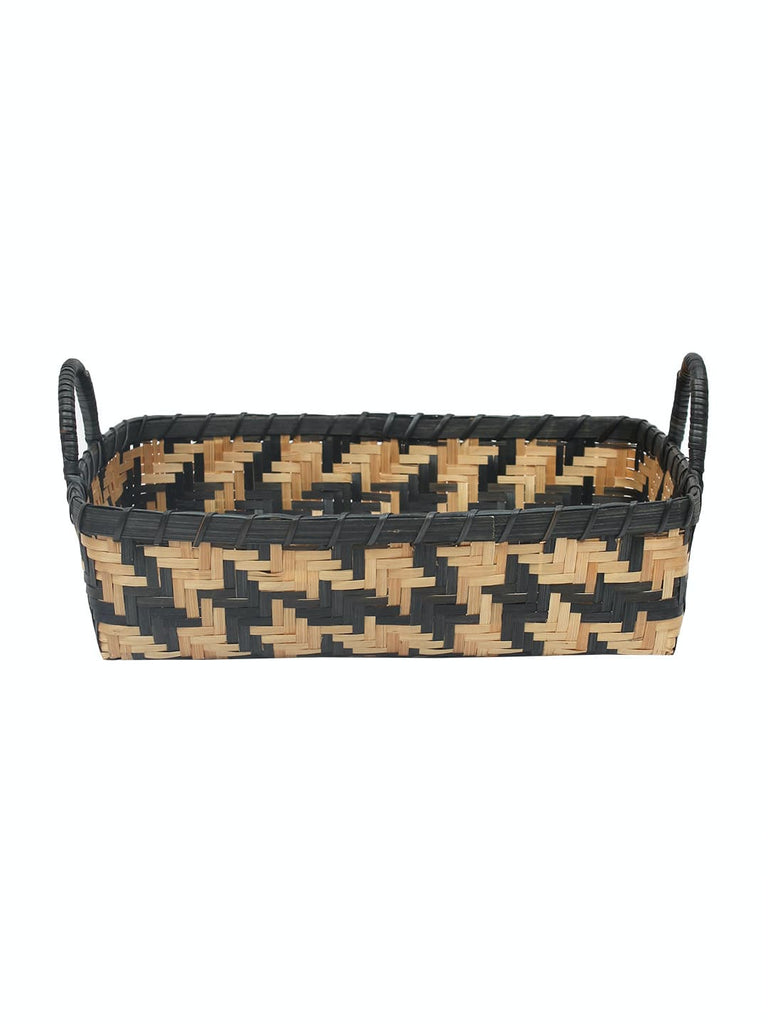 Avirat Bamboo Basket Black