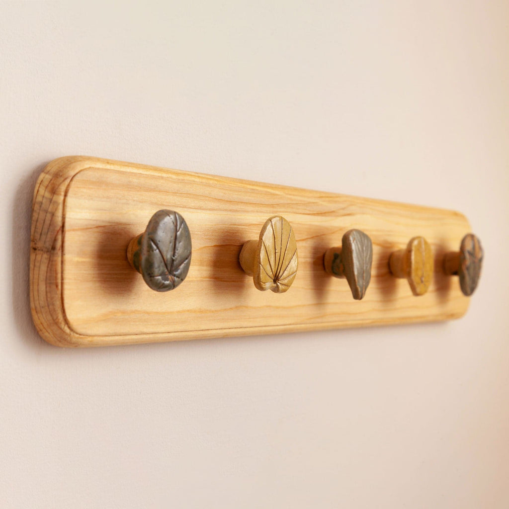 A Study Of Leaves Wall Hook