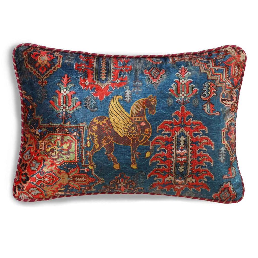 Samarkand Cushion Cover Slim - Firoza