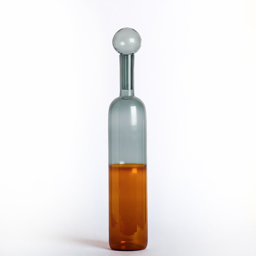 Juliette - Grey Amber bottle with Grey stopper