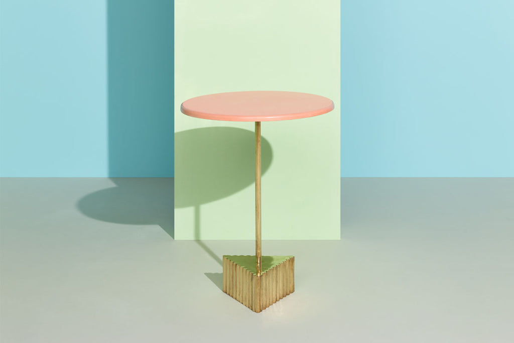 Ravenna Side Table In - Salmon