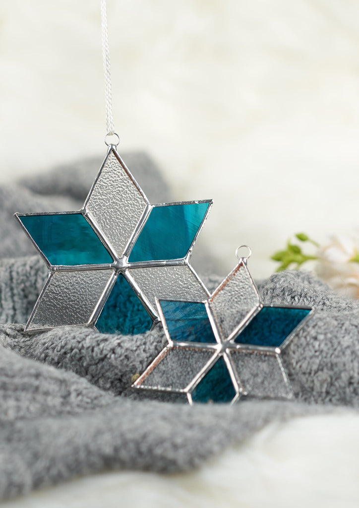 Stella - Set Of 2 - Clear Blue