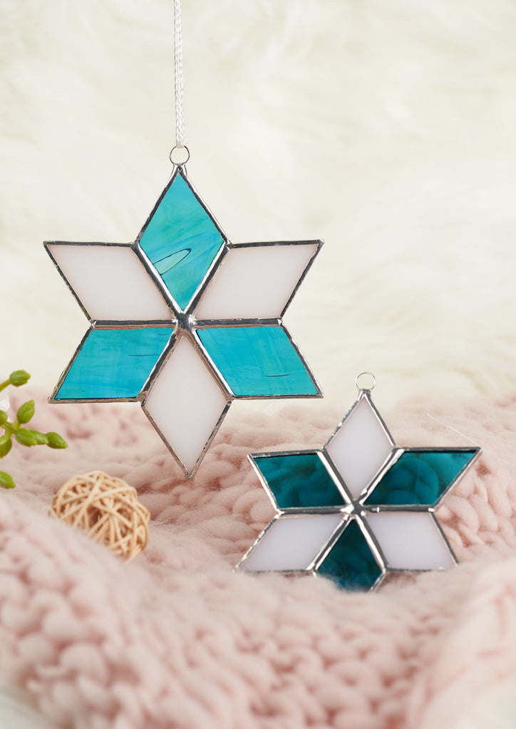 Stella - Set Of 2 - White Blue