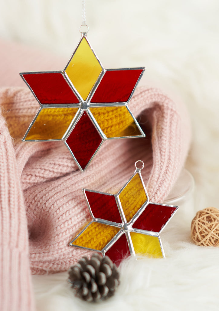 Stella - Set Of 2 - Yellow Red