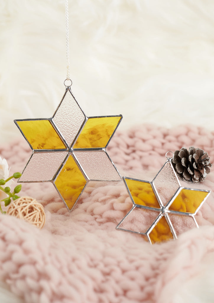 Stella - Set Of 2 - Clear Yellow