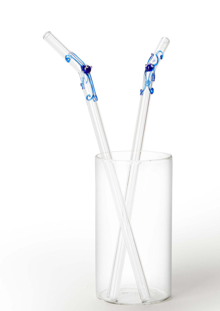Glass Straws - Quirky (Octopus)