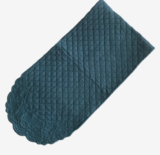 Victorian Table Runner (33 x 137 cm) - Teal