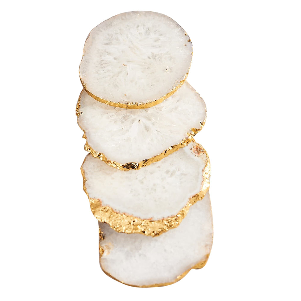 White Agate Coaster